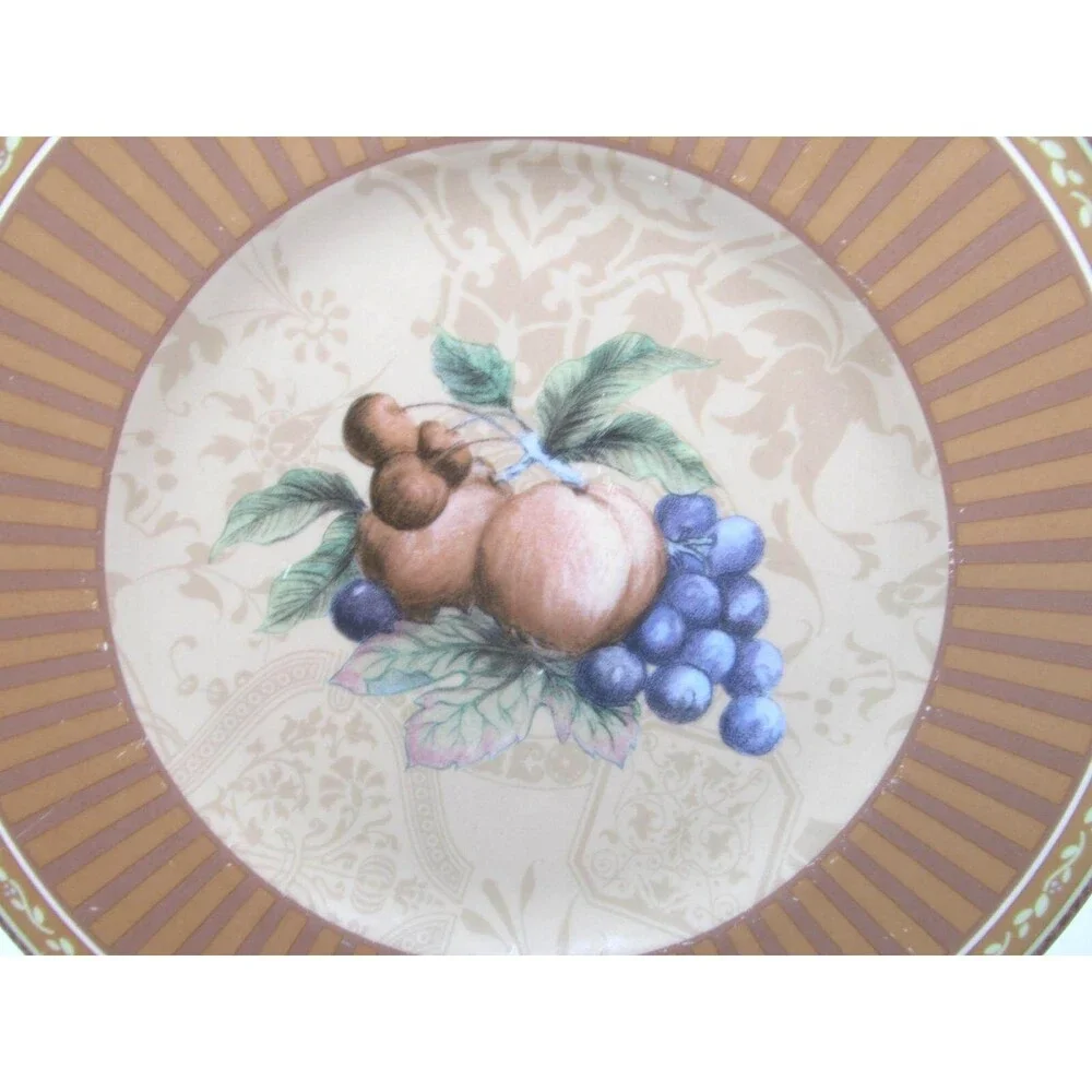 Fitz & Floyd Classic Choices Tuscany Intaglia Salad Plates 9 1/4